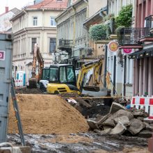 Vilniaus gatvės remontas gali užsitęsti