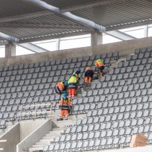 Vilnius griauna stadioną, Kaunas laukia atidarymo