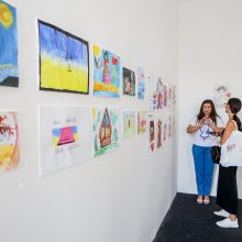 Ukrainiečius įkvėpė meno terapija