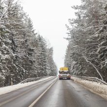 Viso kelio rekonstrukciją gaubia migla