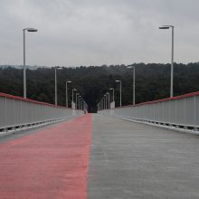 Vėl pirštu beda į Trijų mergelių tilto defektus: jei taip toliau, viskas bus sulopyta