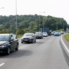 Automobilių spūstys Kaune: piko dar nepasiekėme?