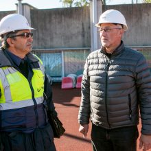 Renginiai pradėtame tvarkyti Kauno stadione užkliuvo Darbo inspekcijai