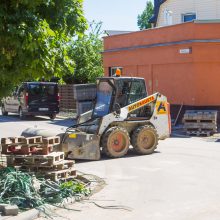 Žaliakalnyje prasideda nauja rekonstrukcija, kita – jau į pabaigą