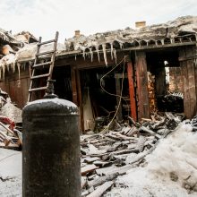 Į tą pačią vietą Aleksote ugniagesiai lėkė du kartus: įtariamas padegimas