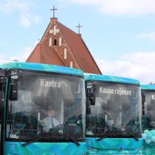 Į Kauno rajoną išrieda smaragdinis viešasis transportas