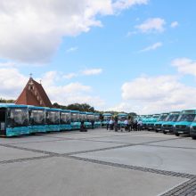 Į Kauno rajoną išrieda smaragdinis viešasis transportas