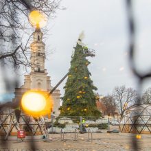 Po eglutės įžiebimo šventės – papildomi viešojo transporto maršrutai