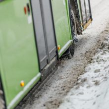 Žiema į Kauną sugrįžo dar tik viena koja: gatvėse – jau pavojinga, bet paramedikai ramūs