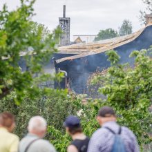 Gyvenamojo namo gaisras dūmuose paskandino visą Vilijampolę 