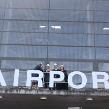 Žaismingas akibrokštas: Kauno oro uostas tampa „Fluxus“ oro uostu