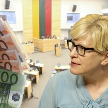 I. Šimonytė: mokesčių nemažinsime