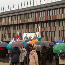 V. Makūnas kovą už rajono išsaugojimą lygina su Sausio 13-osios įvykiais