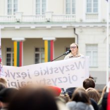 Vilniuje – mitingas tautinių mažumų mokykloms apginti: už integraciją, o ne asimiliaciją