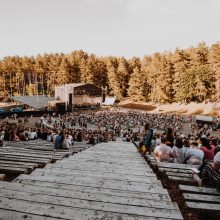 Tūkstantinė minia Kalnų parke pasitiko atlikėją LP