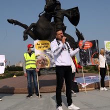 Kaune – eitynės už gyvūnų teises: mažos baudos – ne vienintelė problema