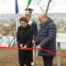 Atidengta Napoleono žygį per Nemuną žyminti lenta