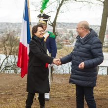 Atidengta Napoleono žygį per Nemuną žyminti lenta