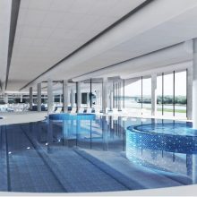 Oficialu: Nemuno saloje pradėtos vandens sporto centro statybos