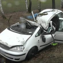 Po kraupios avarijos užvirtus medžiui: renkama parama našlaičiais likusiems penkiems vaikams