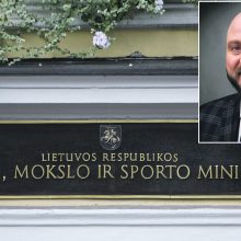 Įtartina ramybė po ministerijos sparneliu