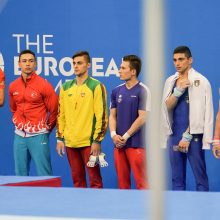 Gimnastas R. Tvorogalas – Europos žaidynių čempionas! <span style=color:red;>(sportininko komentaras)</span>