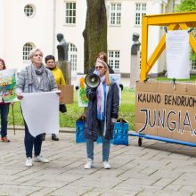 Kauno centre – bendruomenių pilietinio nepasitenkinimo akcija