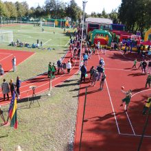 Spurtas atnaujinant stadionus Kauno rajone nesulėtėjo ir šiemet