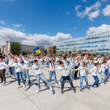 Kaune į jaukų bendrystės susitikimą rinkosi miestiečiai ir karo pabėgėliai