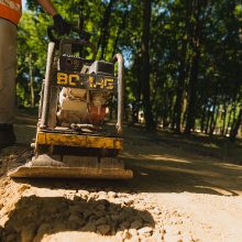 Ramybės parke – įsibėgėjantys tvarkymo darbai