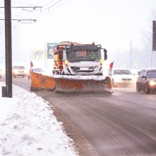 „Kauno švara“: žiemos sezono metu dirbame pilnu pajėgumu