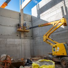 Naujoji ledo arena Kaune kyla lyg ant mielių