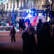 Kruvinas Naujųjų metų sutikimas Vilniaus restorane: vyrui ir moteriai prireikė medikų pagalbos