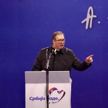 A. Vučičius traukiasi iš valdančiosios Serbijos partijos lyderio posto