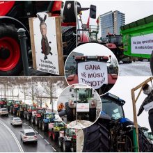 Protestą baigę žemdirbiai: bet kada galime sugrįžti!