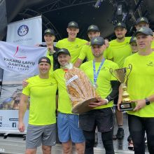 „Drakonų“ valčių lenktynių nugalėtojams – Uosto direkcijos taurės