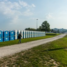 Pasiruošimas popiežiaus vizitui: Santakos parkas – sunkiai atpažįstamas