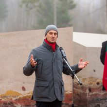 Vandžiogaloje atidarytas memorialas holokausto aukoms