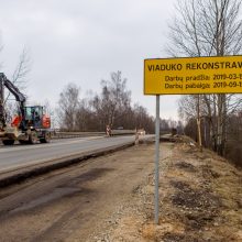 Prasidės Ateities plento viaduko remontas – iki pat rudens bus draudžiamas eismas