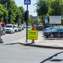 Prasideda Žemaičių gatvės įkalnės rekonstrukcija