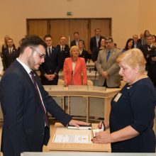 Inauguruotas Kauno meras V. Matijošaitis: šiandien pradedame tikrąją sėkmės istoriją