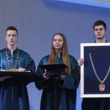 Universiteto rektoriaus inauguracijoje – dėmesys Klaipėdai