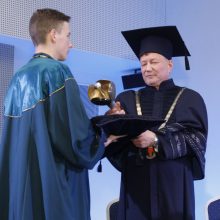 Universiteto rektoriaus inauguracijoje – dėmesys Klaipėdai