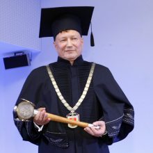 Universiteto rektoriaus inauguracijoje – dėmesys Klaipėdai