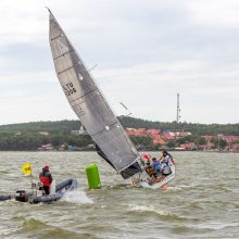 Kuršių mariose susirungė Lietuvos buriavimo klubai