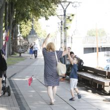 Saugumas prie Dangės krantinių – nė motais?