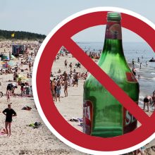 Jau kitąmet šalies paplūdimiuose neliks net šalto alaus