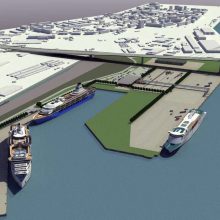 Planas: taip pristatomas naujas ateities Rygos uosto keleivinis ir kruizinis terminalas.
