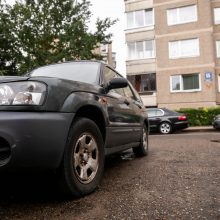 Apie svetimų parkavimo vietų užėmimą: nemalonu, jei pasistatytų ir išvyktų į trijų mėnesių kelionę