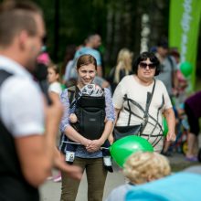 Kauniečiai rinkosi apžiūrėti sutvarkyto Dainavos parko